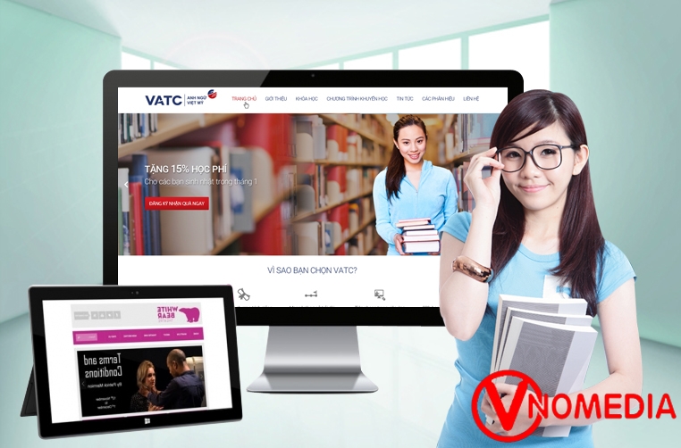 Thiết kế website trường học tại Nghệ An, Hà Tĩnh